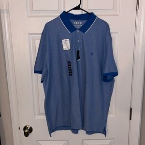 Izod Men’s Blue Causal Polo NWT Sz XXL